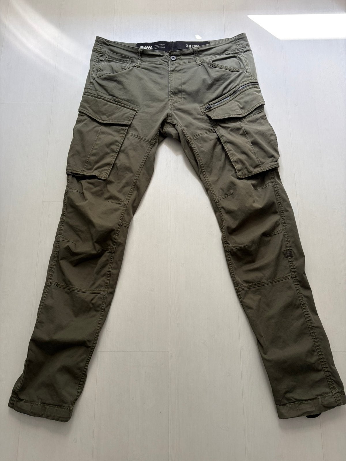 G Star Rovic Cargo broek W38 L38, Kleding | Heren, Ophalen of Verzenden, Gedragen, Overige maten, Groen