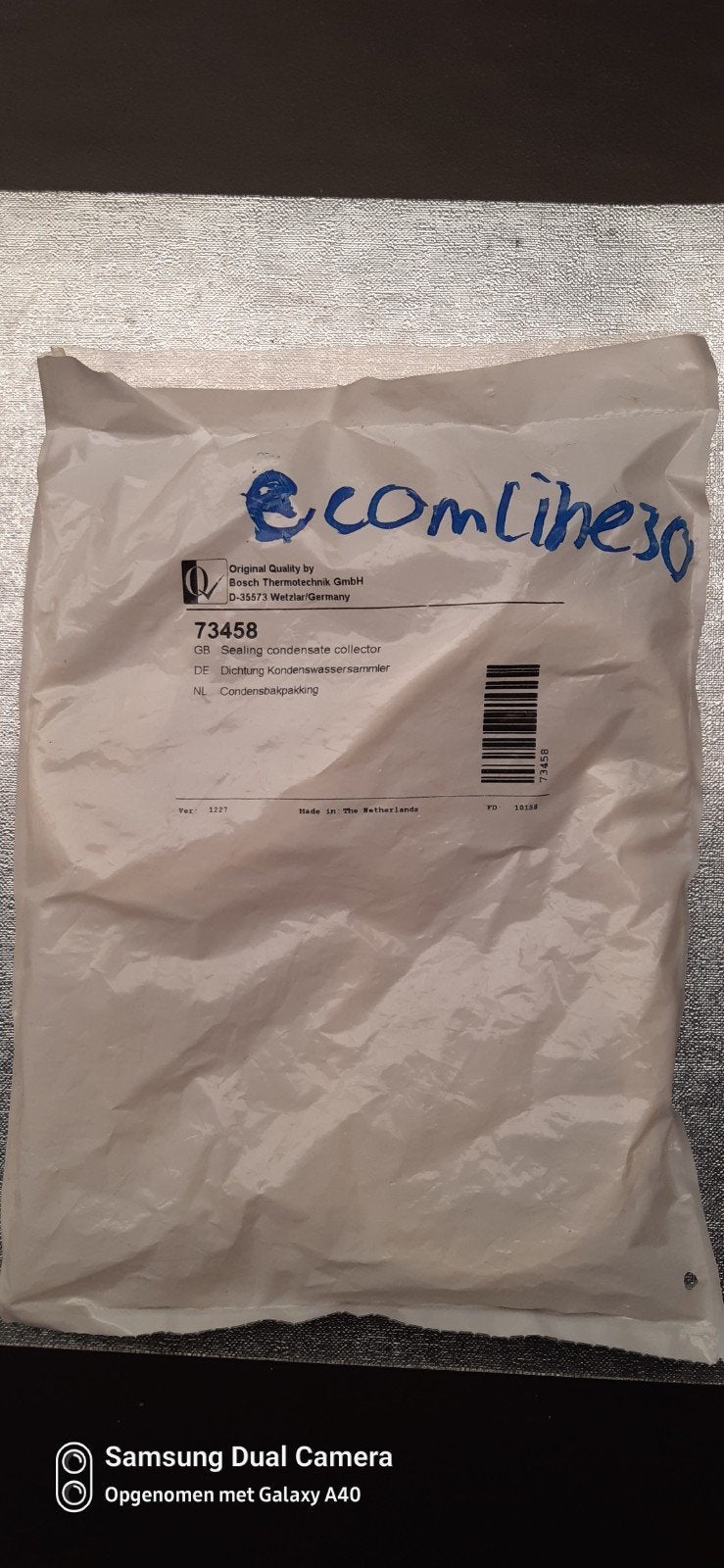 Nefit Condensbakpakking HR 30 (73458), Ophalen of Verzenden, Nieuw
