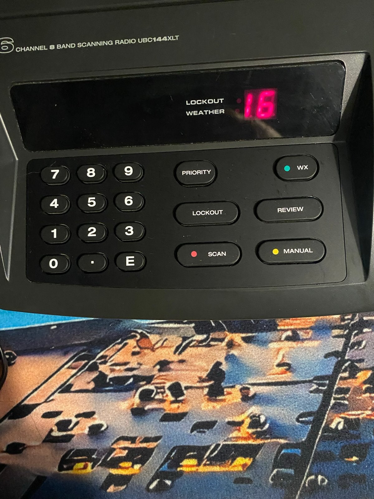 Uniden Bearcat UBC144XLT Scanner Radio te.a.b, Ophalen of Verzenden, Gebruikt, Overige typen
