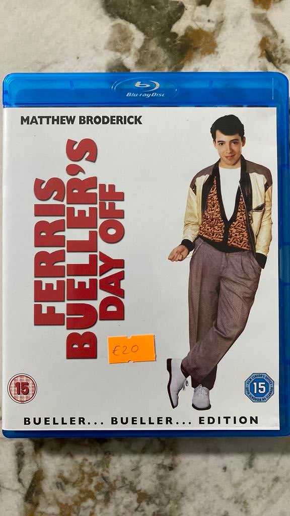 Ferris buellers day off blu ray, Cd's en Dvd's, Ophalen of Verzenden, Zo goed als nieuw, Humor en Cabaret