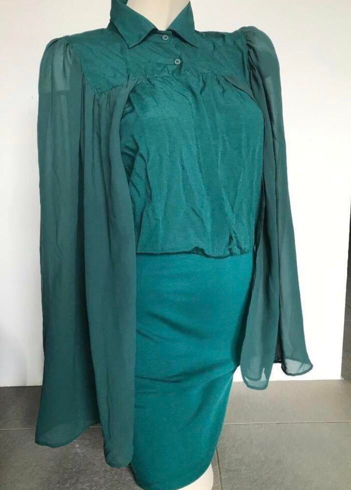 Groen Supertrash jurk s, Ophalen of Verzenden, Zo goed als nieuw