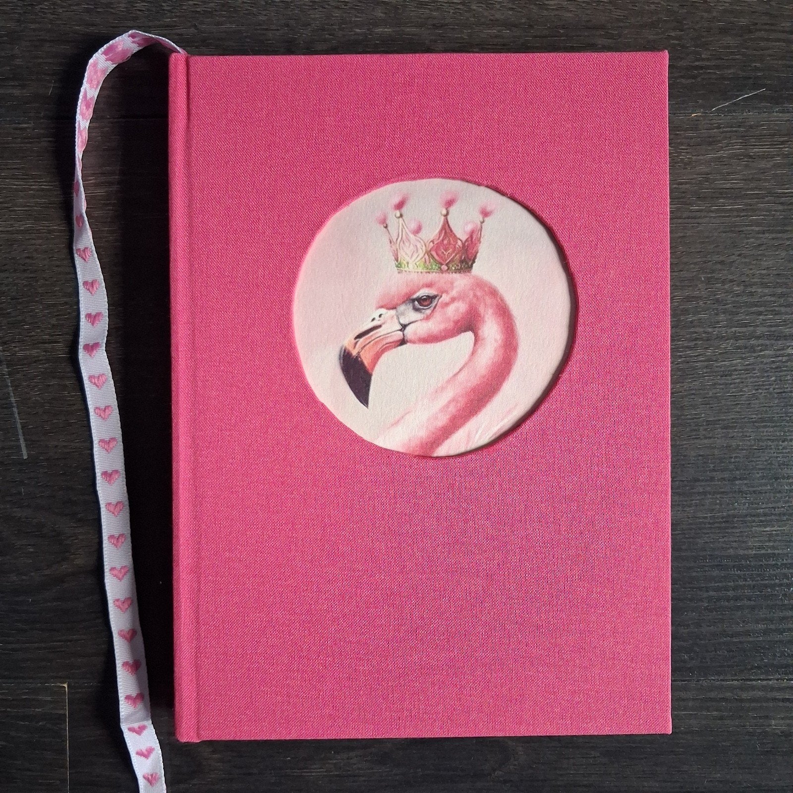 handgemaakte notebook Flamingo, Diversen, Ophalen of Verzenden