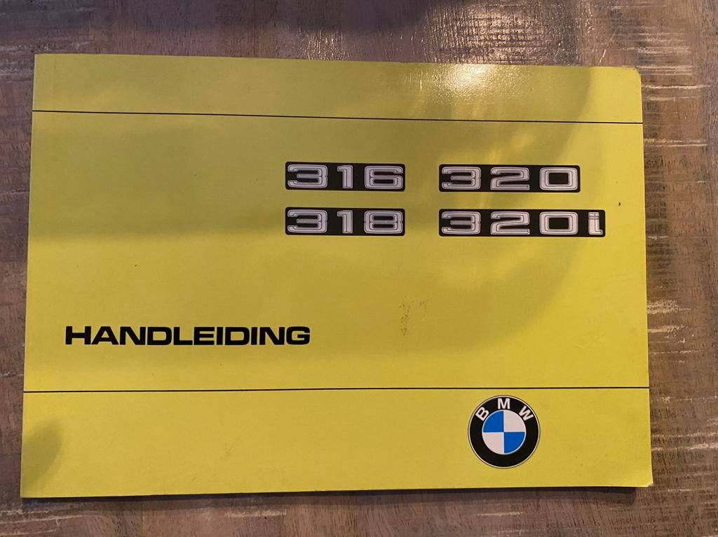 Handleiding instructieboekje BMW E21 3 serie type 1 1975, Auto diversen, Handleidingen en Instructieboekjes, Ophalen of Verzenden
