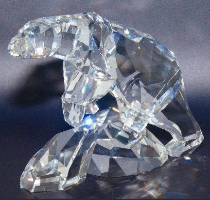 Swarovski poolbeer Nanuc ijsbeer, Ophalen of Verzenden, Zo goed als nieuw, Figuurtje