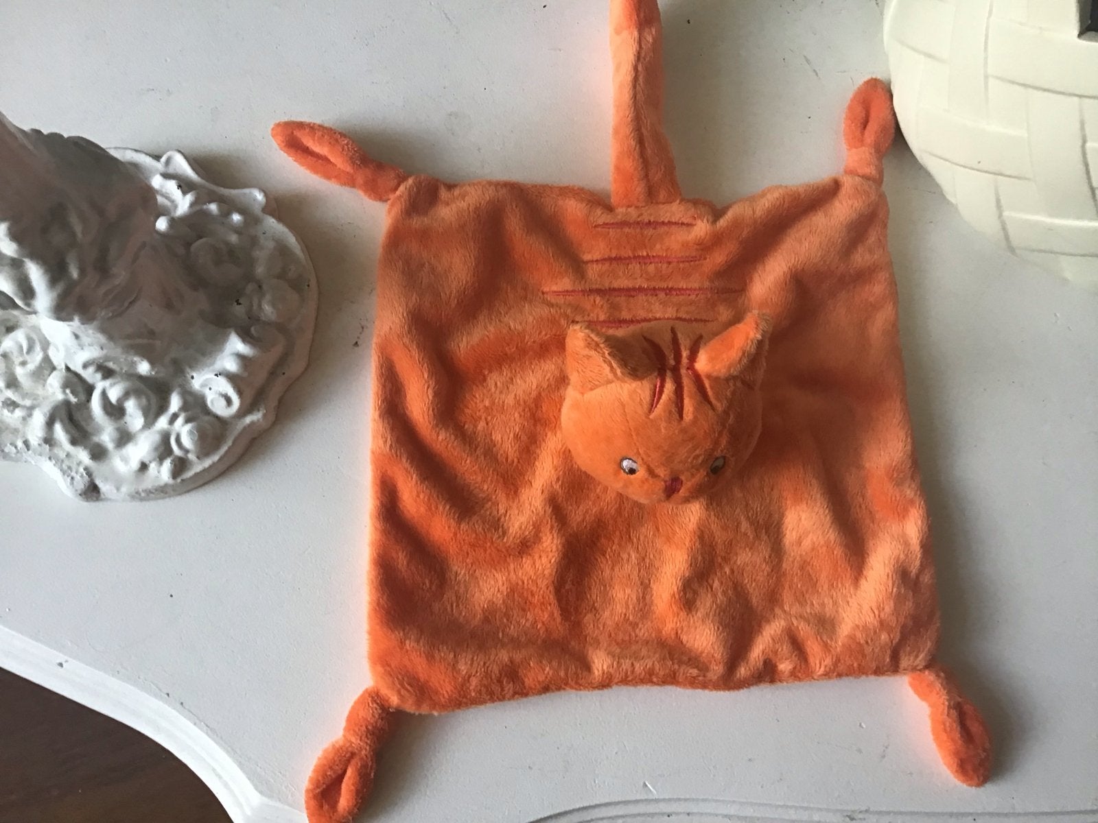 Dikkie Dik kater knuffeldoekje nieuw, Ophalen of Verzenden, Gebruikt, Oranje, Knuffeldoekje