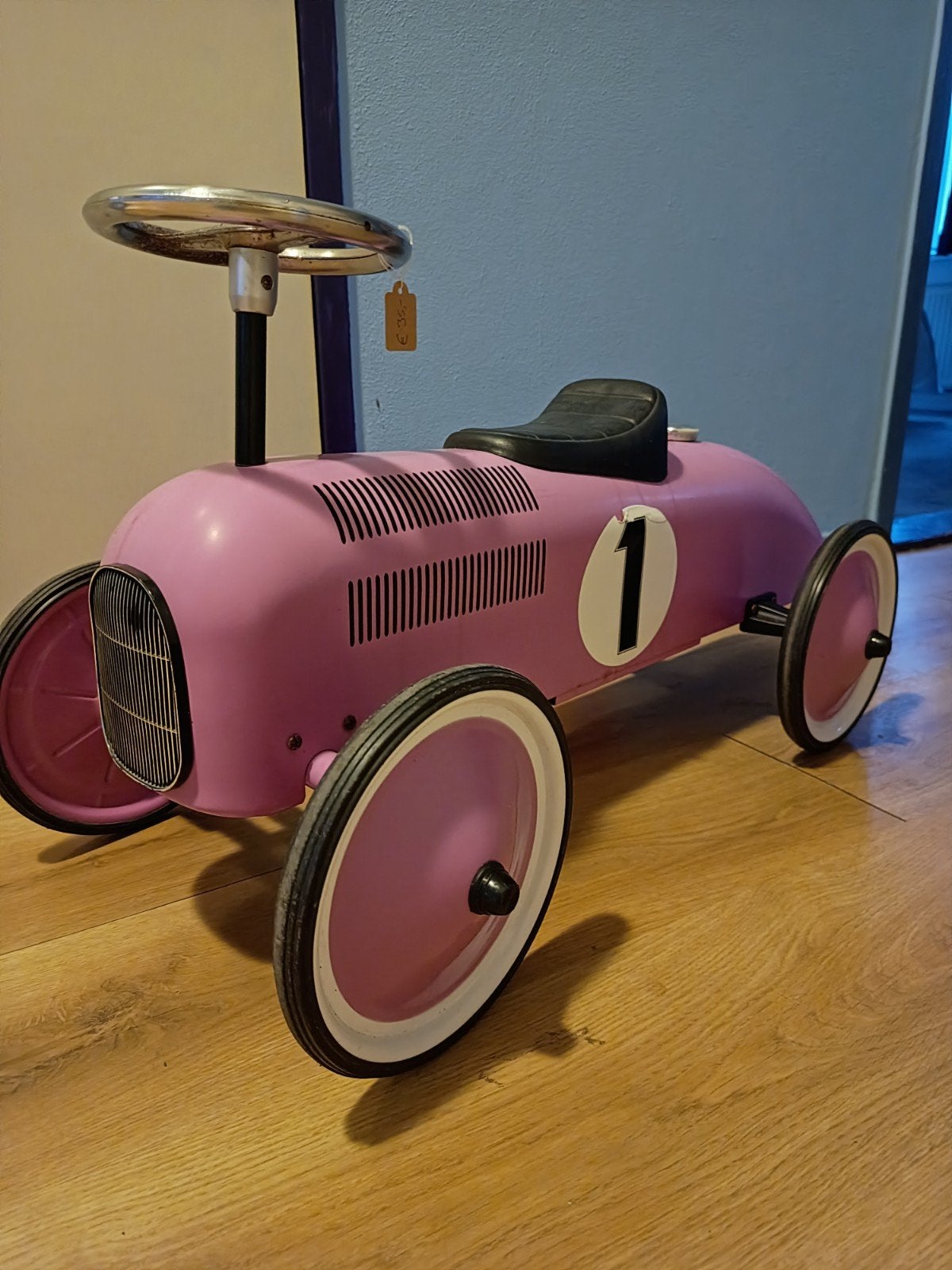 Retro roller loopauto, Kinderen en Baby's, Speelgoed | Buiten | Voertuigen en Loopfietsen, Ophalen