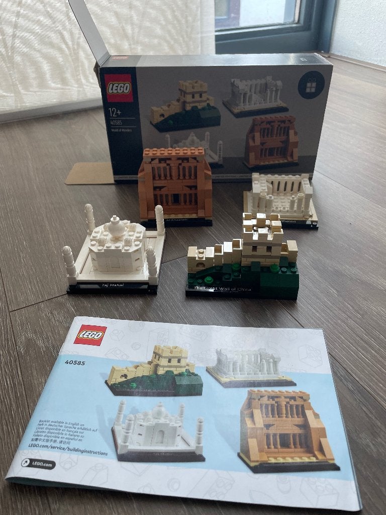 World of wonders lego, Compleet, Lego, Nieuw, Architecture