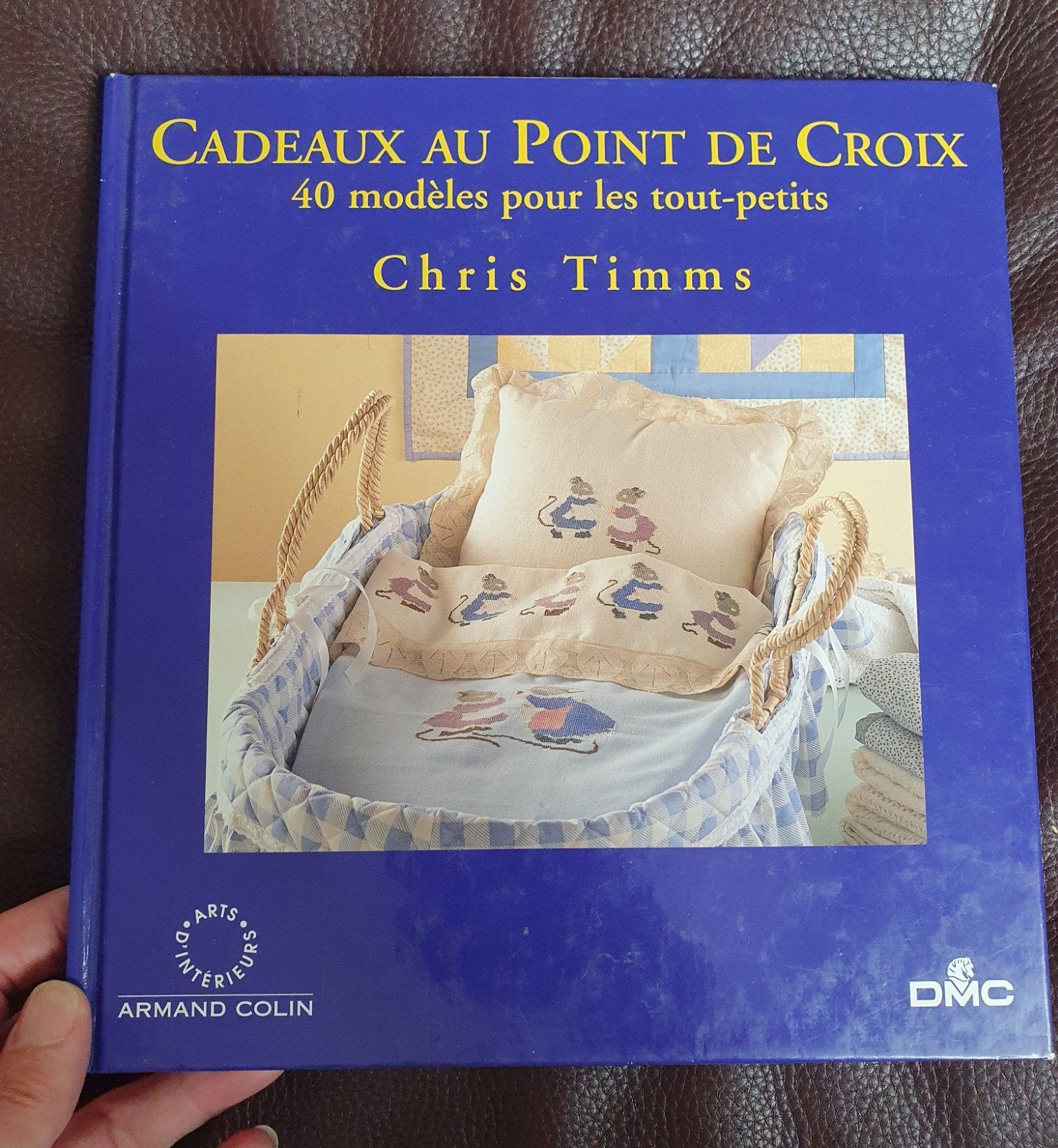 frans borduurboek cadeaux de point de croix 1996, Verzenden, Patroon
