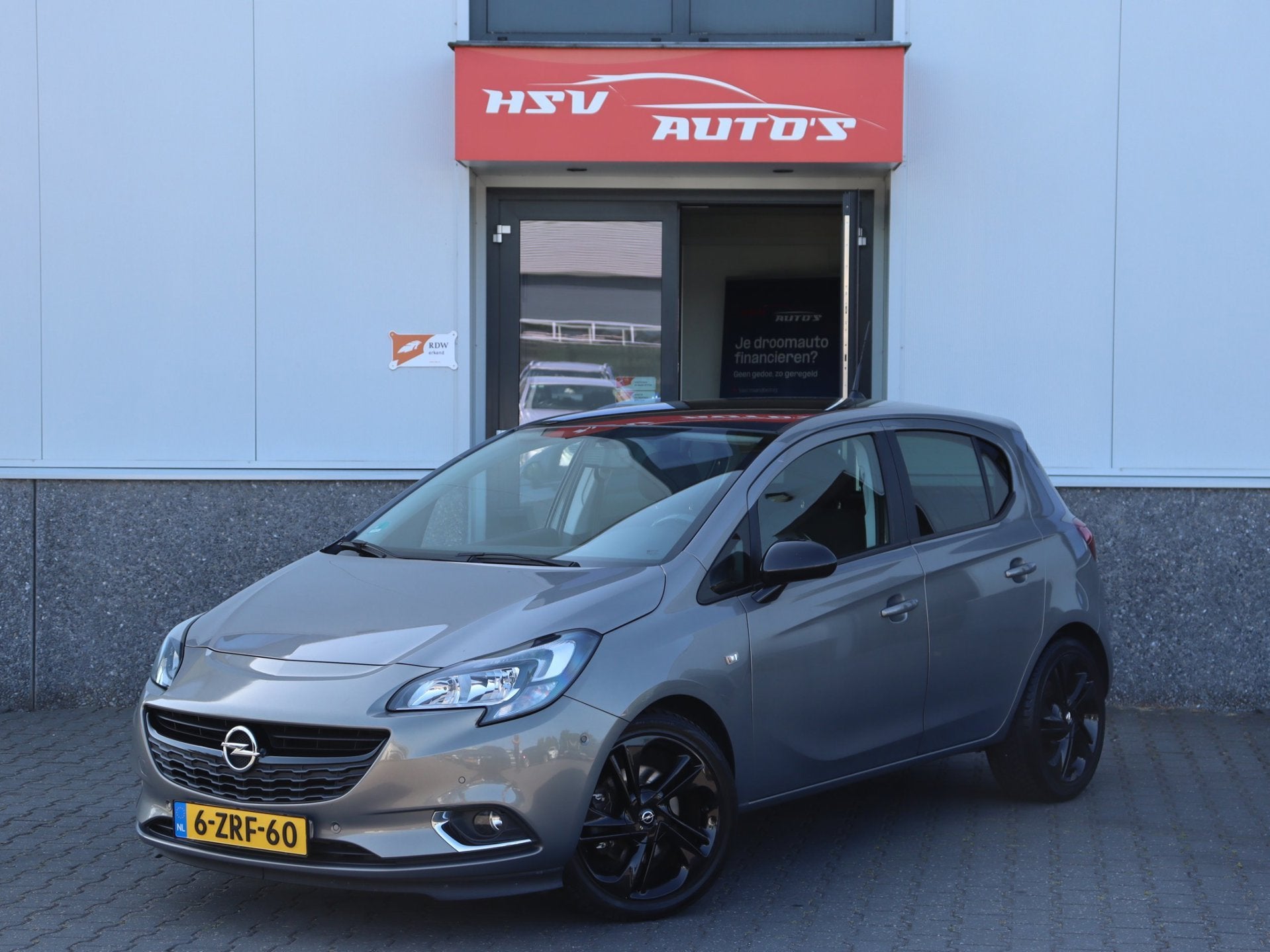 Opel Corsa 1.0 Turbo Color Edition navi LM camera org NL, Auto's, Voorwielaandrijving, Gebruikt, Euro 6, Bruin