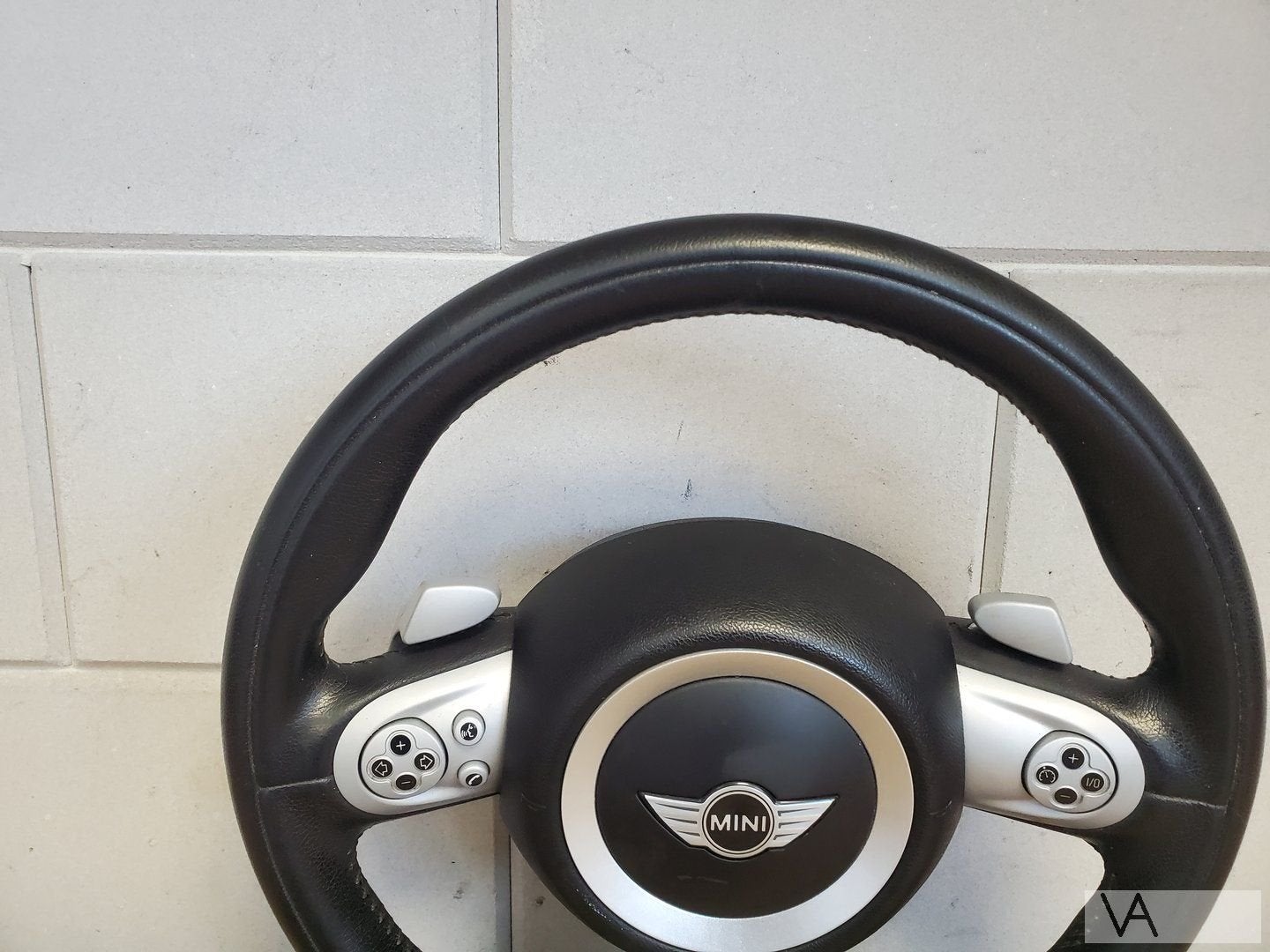 Mini R56 06 -12 3 spaak sport stuur + airbag flippers cruise, Gebruikt, -, -, Ophalen of Verzenden