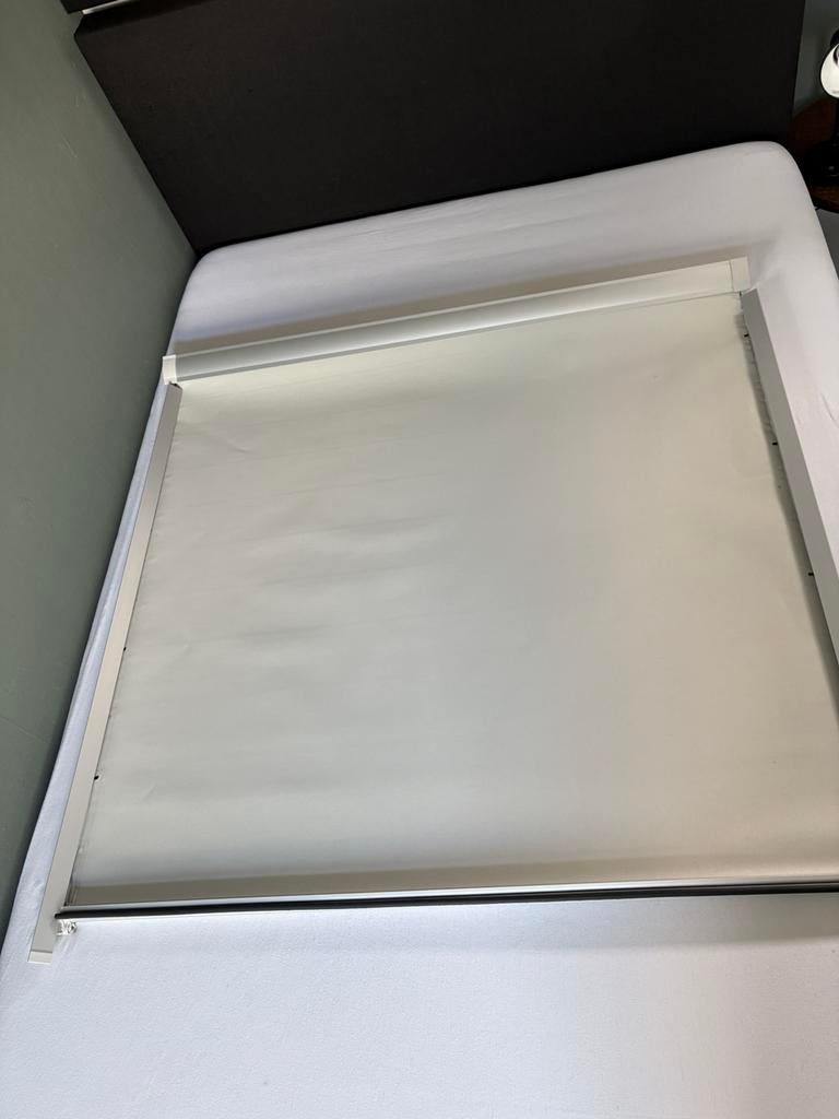 2xVerduisterende rolgordijn licht grijs voor Velux GGL3 & 8, Ophalen, Nieuw, 50 tot 100 cm, Minder dan 100 cm