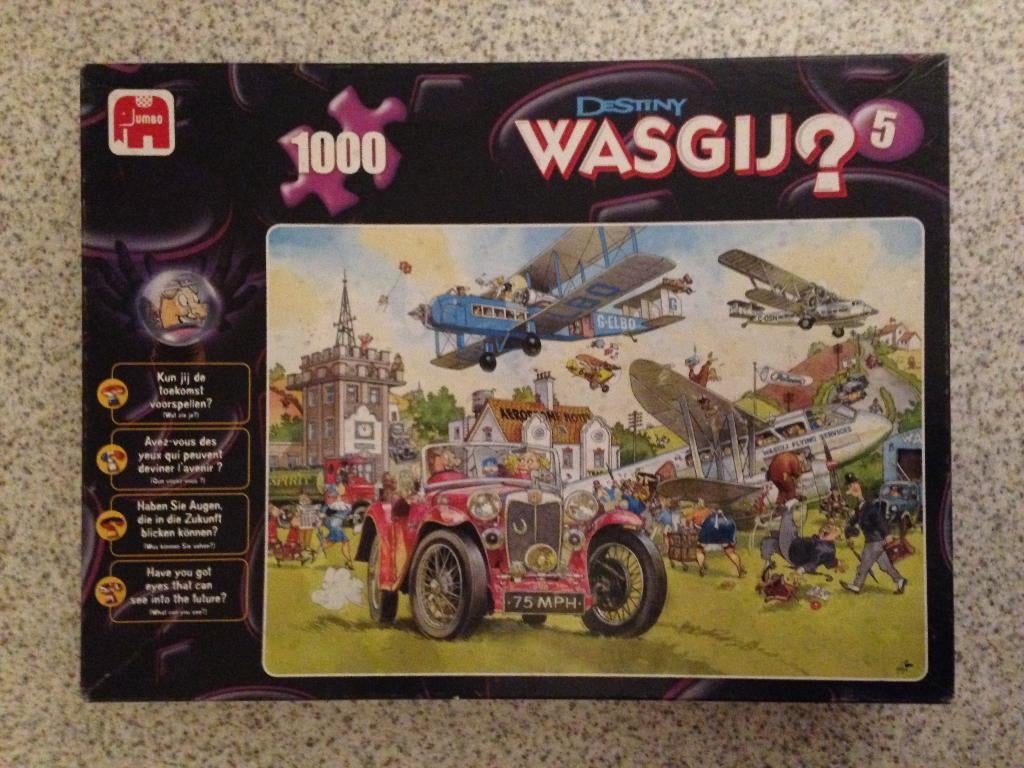 wasgij destiny 5, Hobby en Vrije tijd, Denksport en Puzzels, Ophalen of Verzenden, 500 t/m 1500 stukjes, Zo goed als nieuw, Legpuzzel