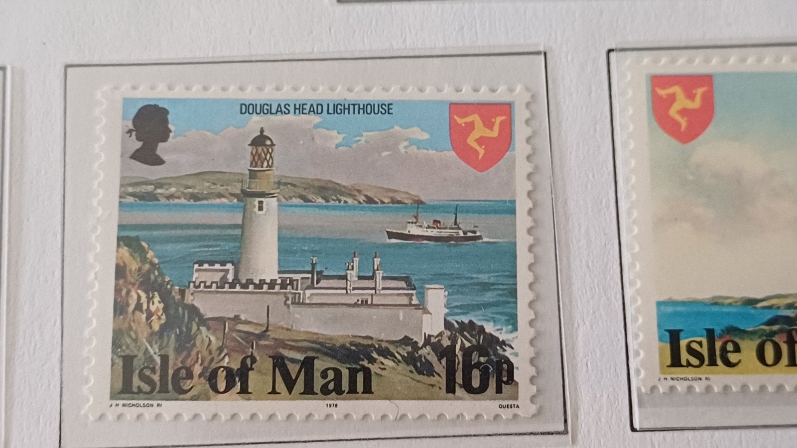 Isle of Man,  1978, Douglas Head Lighthouse, Ophalen of Verzenden, Gestempeld