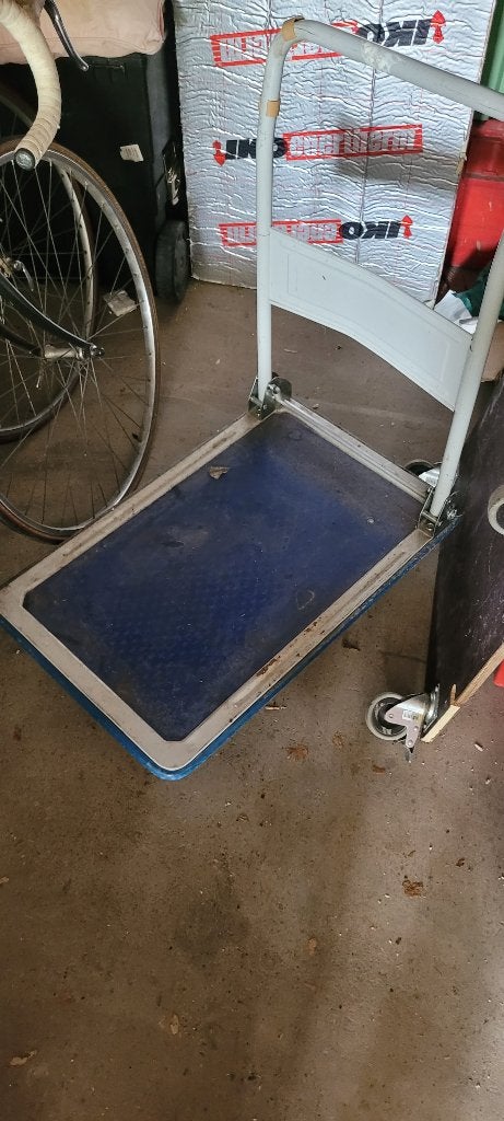 Transportkar - plateauwagen, 100 liter of meer, Ophalen, Gebruikt, Transportkar