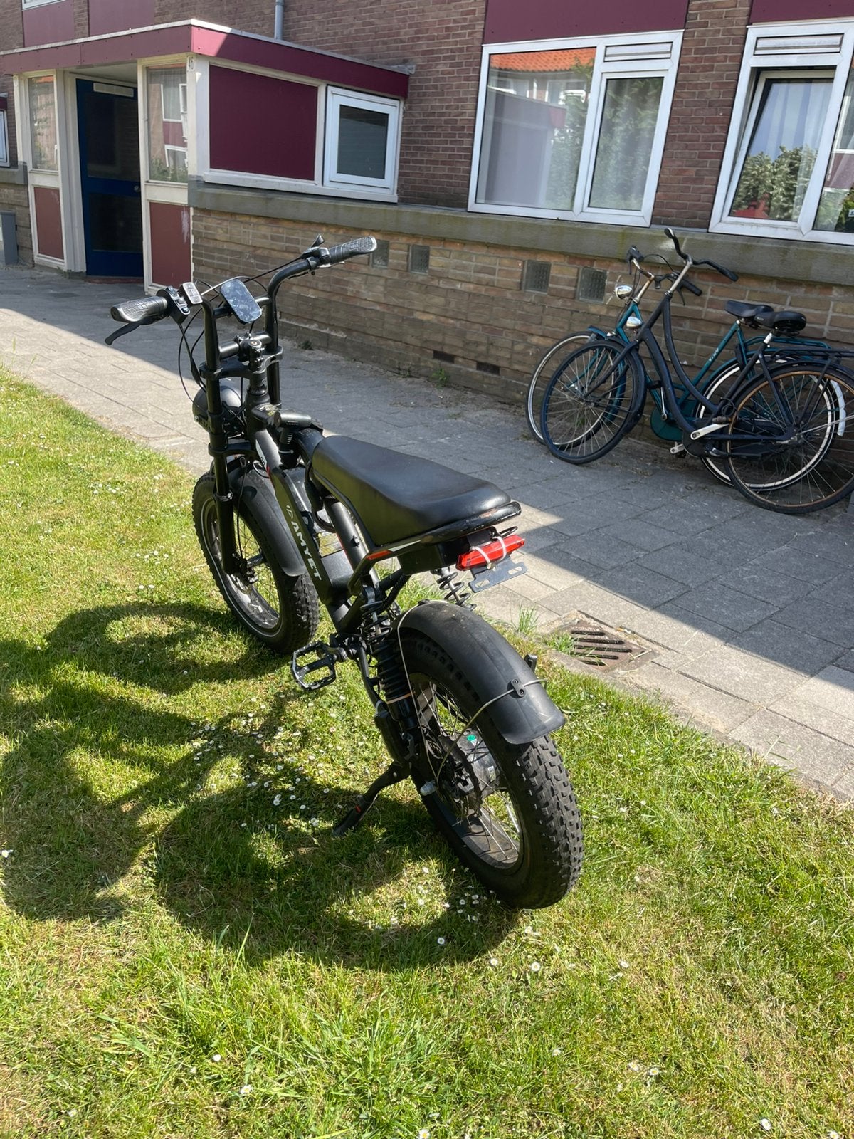 Stoere Fatbike E-bike - Zo goed als nieuw, Zo goed als nieuw, 51 tot 55 cm, 50 km per accu of meer, Ophalen