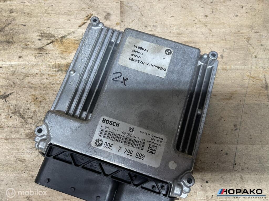 ECU / Motorcomputer BMW 5 serie e6x | 7796680, Gebruikt, Einsteinlaan 5, rijswijk, Bmw, Ophalen of Verzenden
