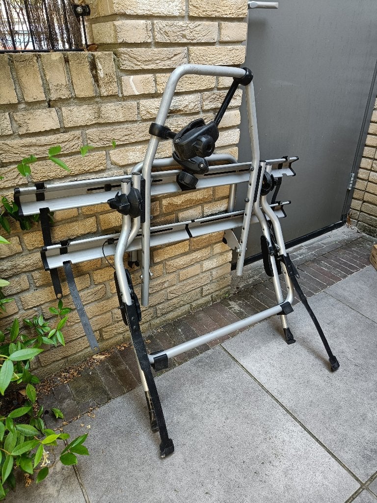 Thule ClipOn High fietsendrager – 2 fietsen – achterklep, Achterklepdrager, Gebruikt, Elektrische fiets, Ophalen of Verzenden