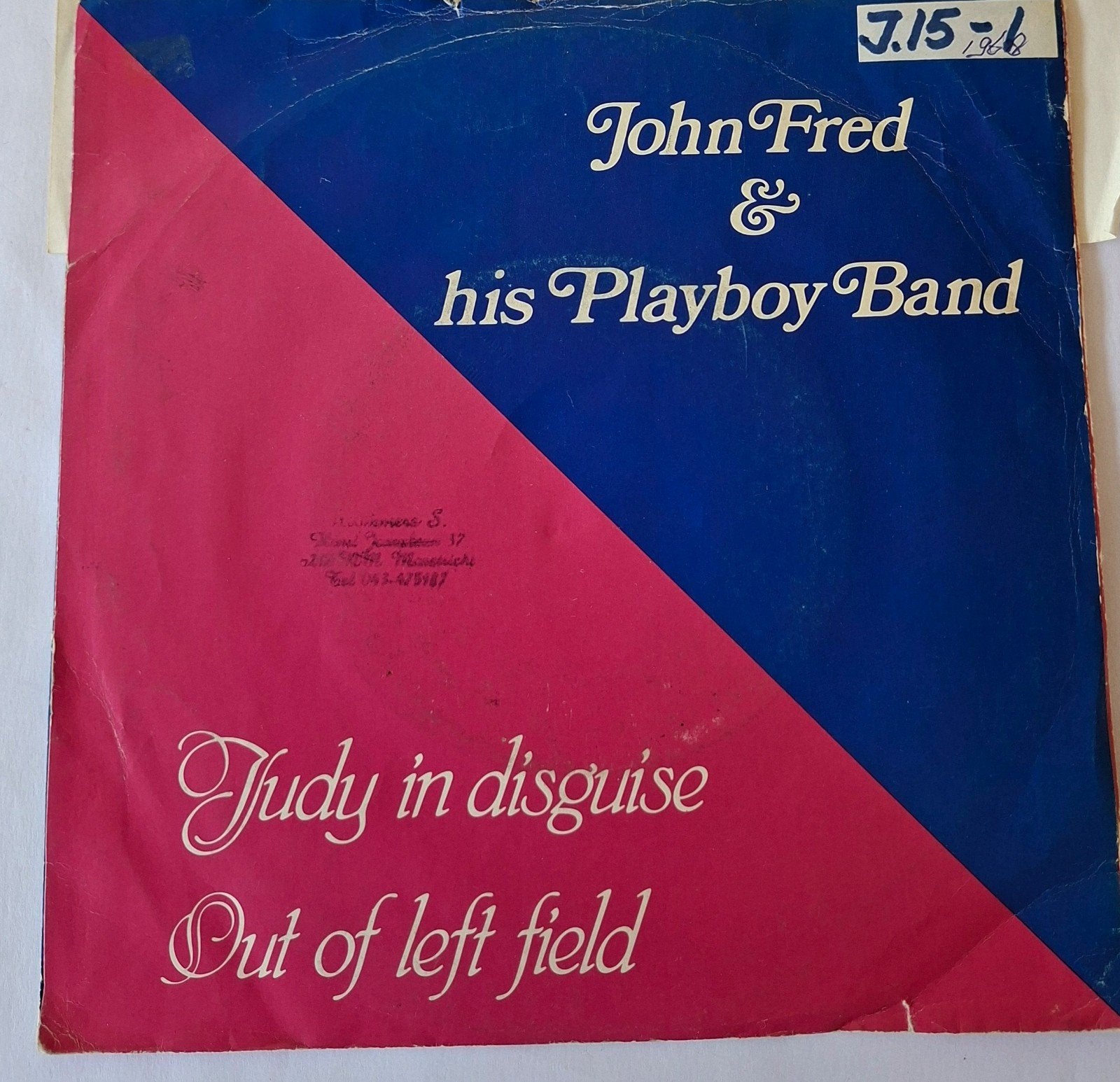 John Fred & his Playboy Band Judy in disguise, Ophalen of Verzenden, Gebruikt, 7 inch, Pop