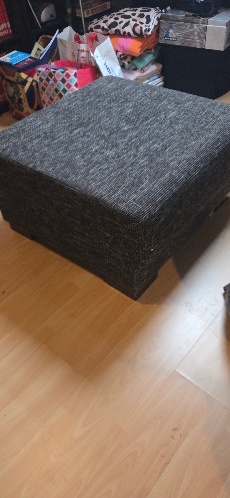 Hocker 90x90 ZGAN, Ophalen, Hout, Landelijk/modern, Vierkant