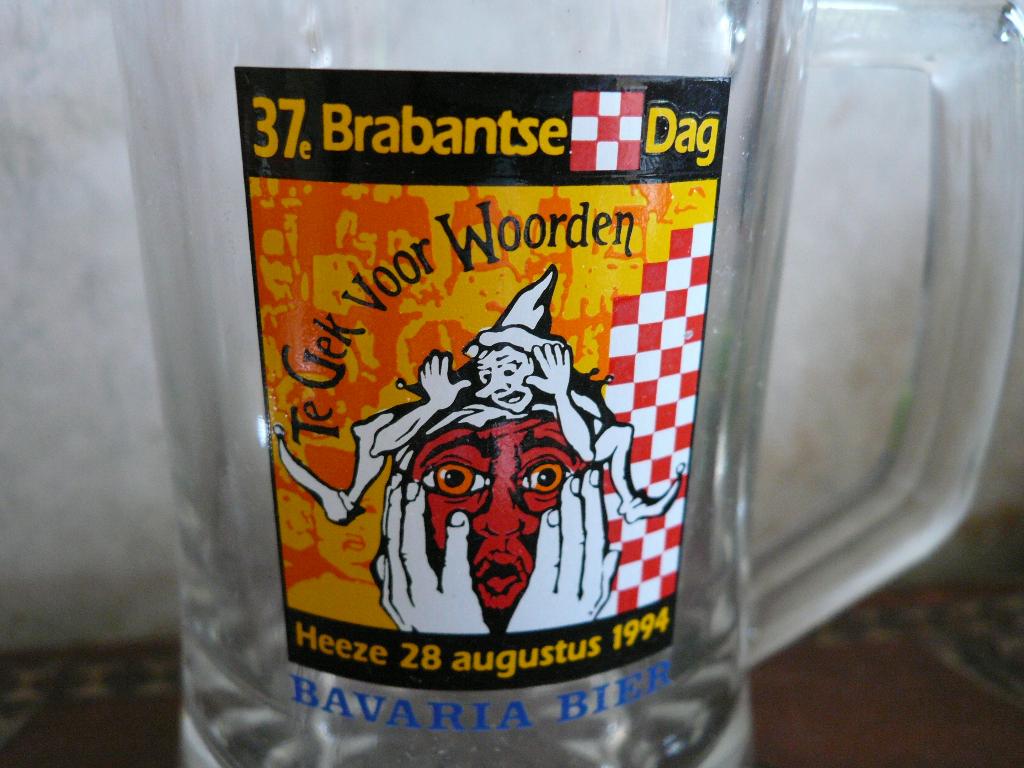 BAVARIA bierpul 37e Brabantdag 1994 Heeze,te gek vor woorden, Ophalen of Verzenden, Zo goed als nieuw, Pul(len), Bavaria