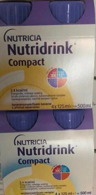 Nutricia nutridrink compact 2 dozen, Ophalen of Verzenden, Nieuw, Poeder of Drank