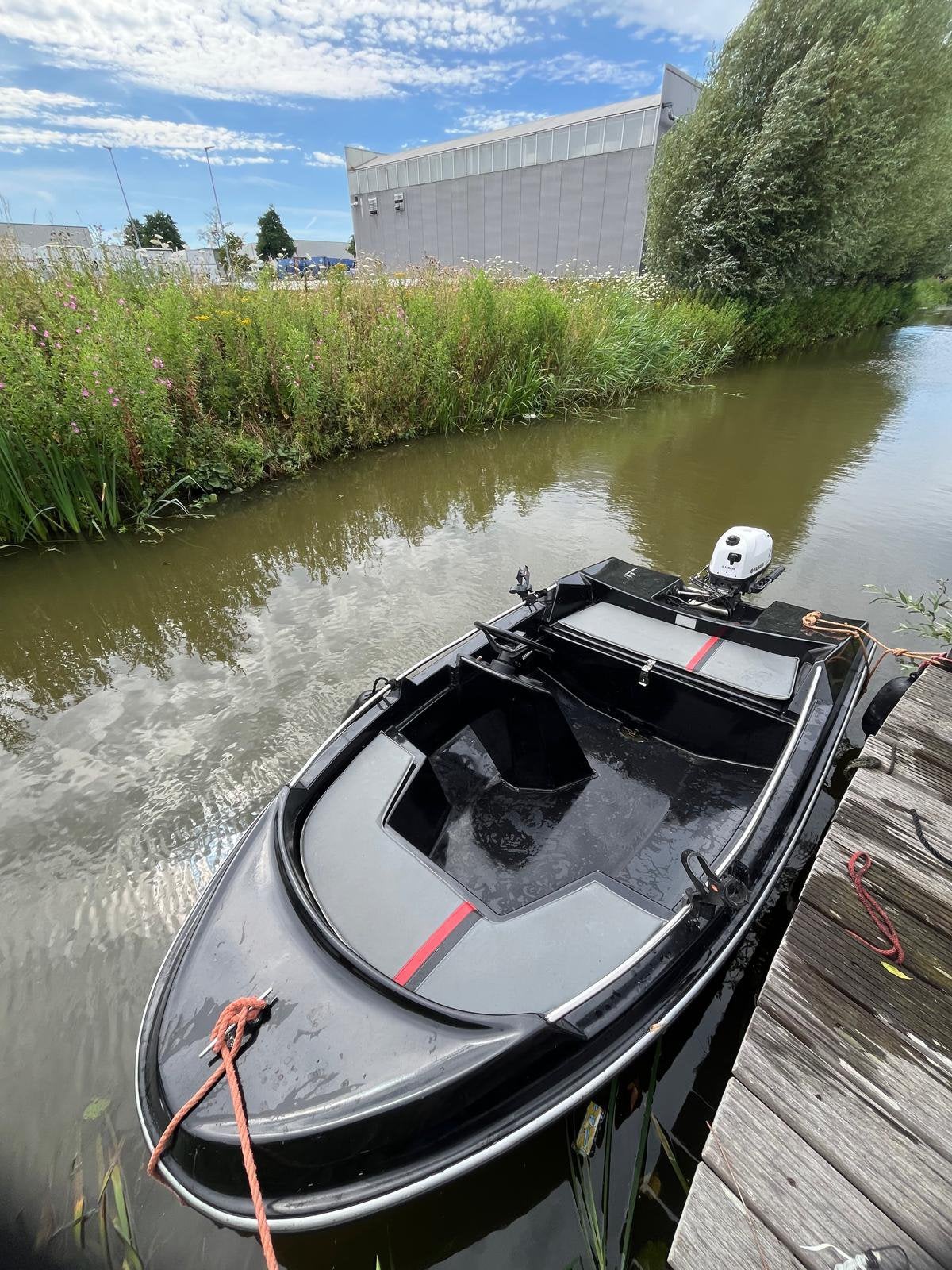 Motorbootje 5 pk Yamaha, Watersport en Boten, Ophalen, Zo goed als nieuw