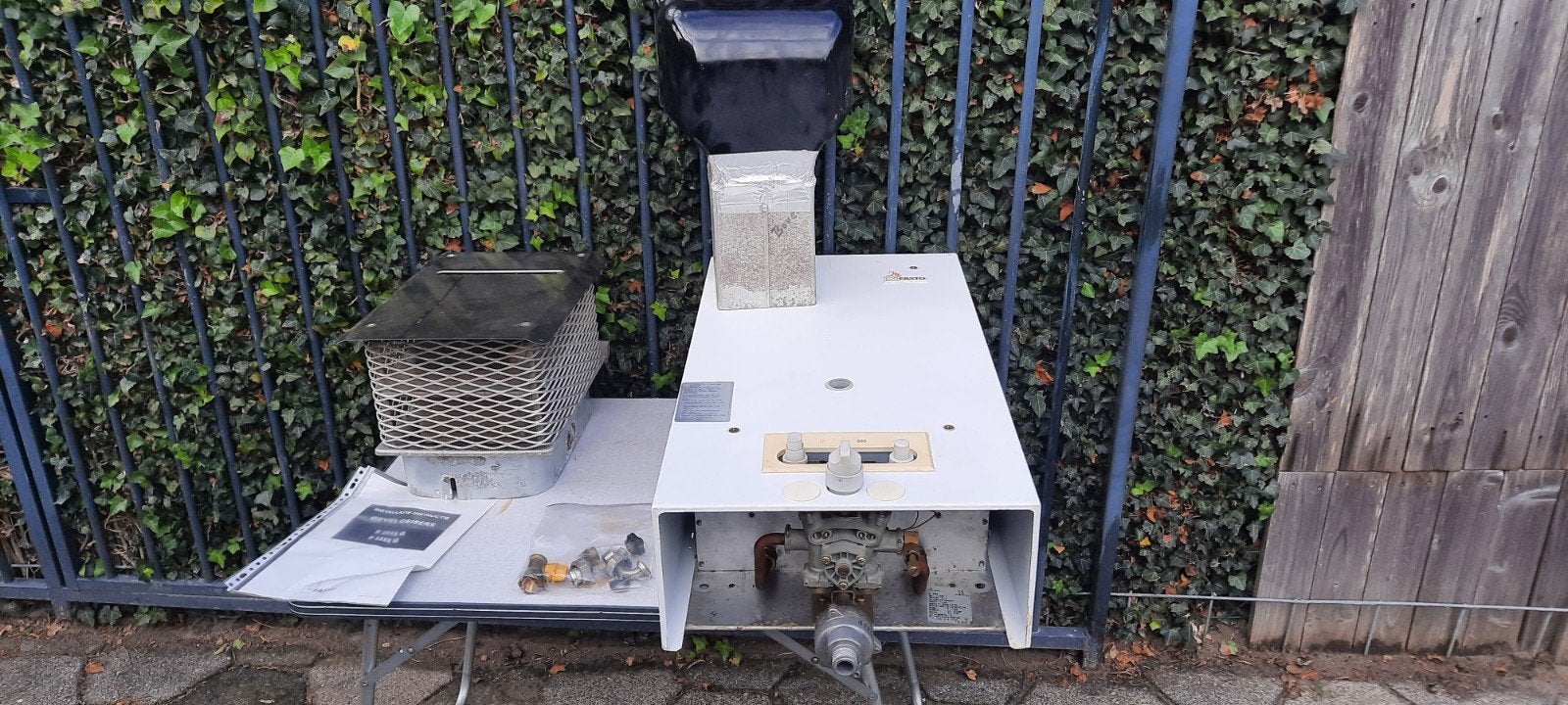 Nefit Fasto F 2555 G Geiser - werkt perfect, Aardgas, Geiser, Ophalen of Verzenden, Zo goed als nieuw