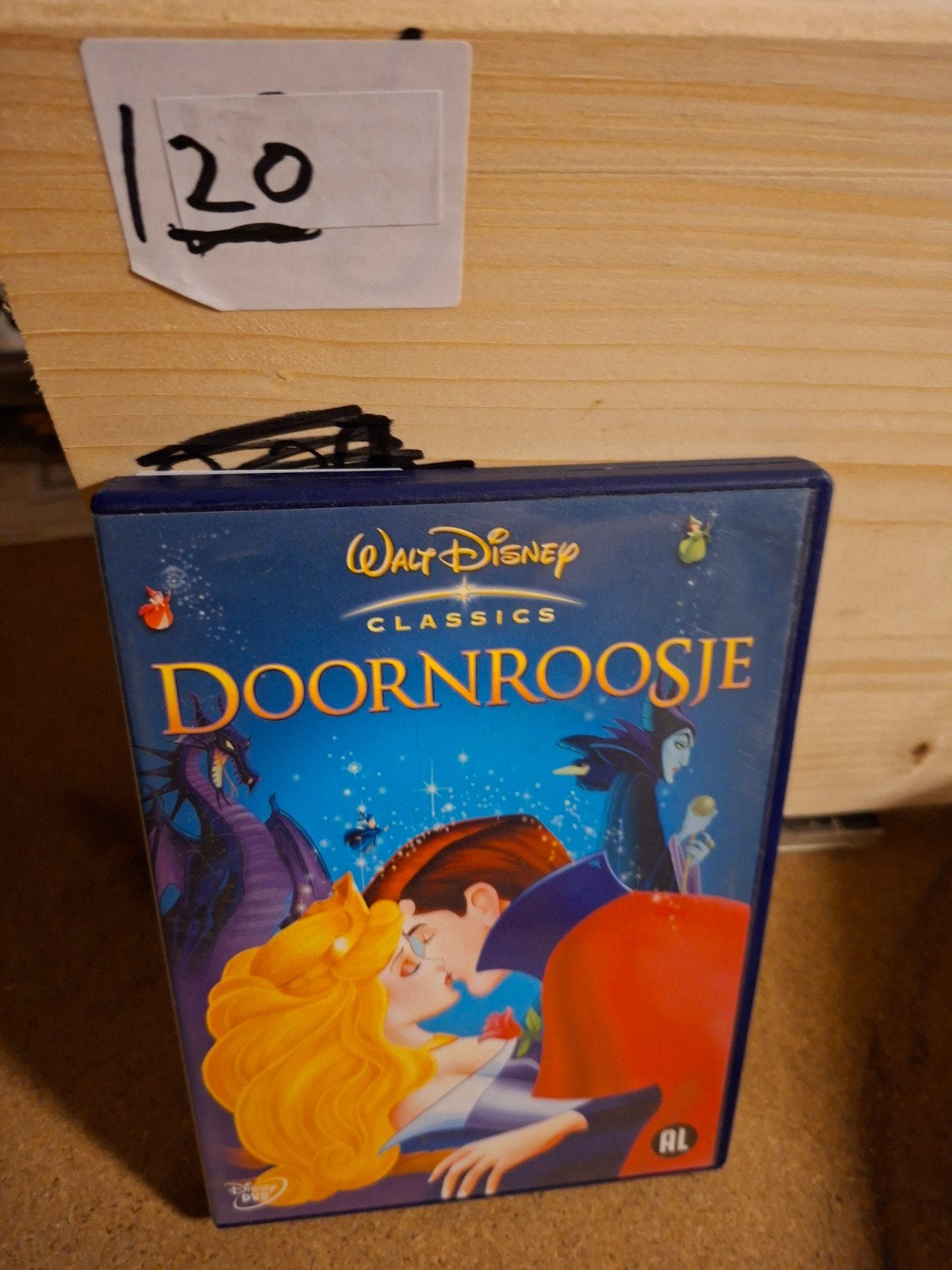 Walt Disney Classics: Doornroosje DVD, Gebruikt, Animatie, Alle leeftijden, Film