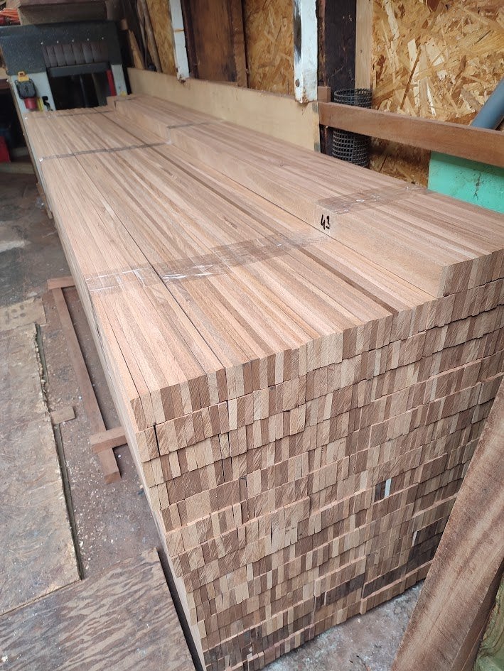 * hardhouten latten *, Doe-het-zelf en Verbouw, Ophalen, Minder dan 25 mm, Nieuw, 200 tot 250 cm