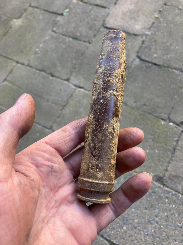 Ww2 20mm hulzen, Verzamelen, Ophalen of Verzenden, Engeland, Hulzen of Bodemvondsten