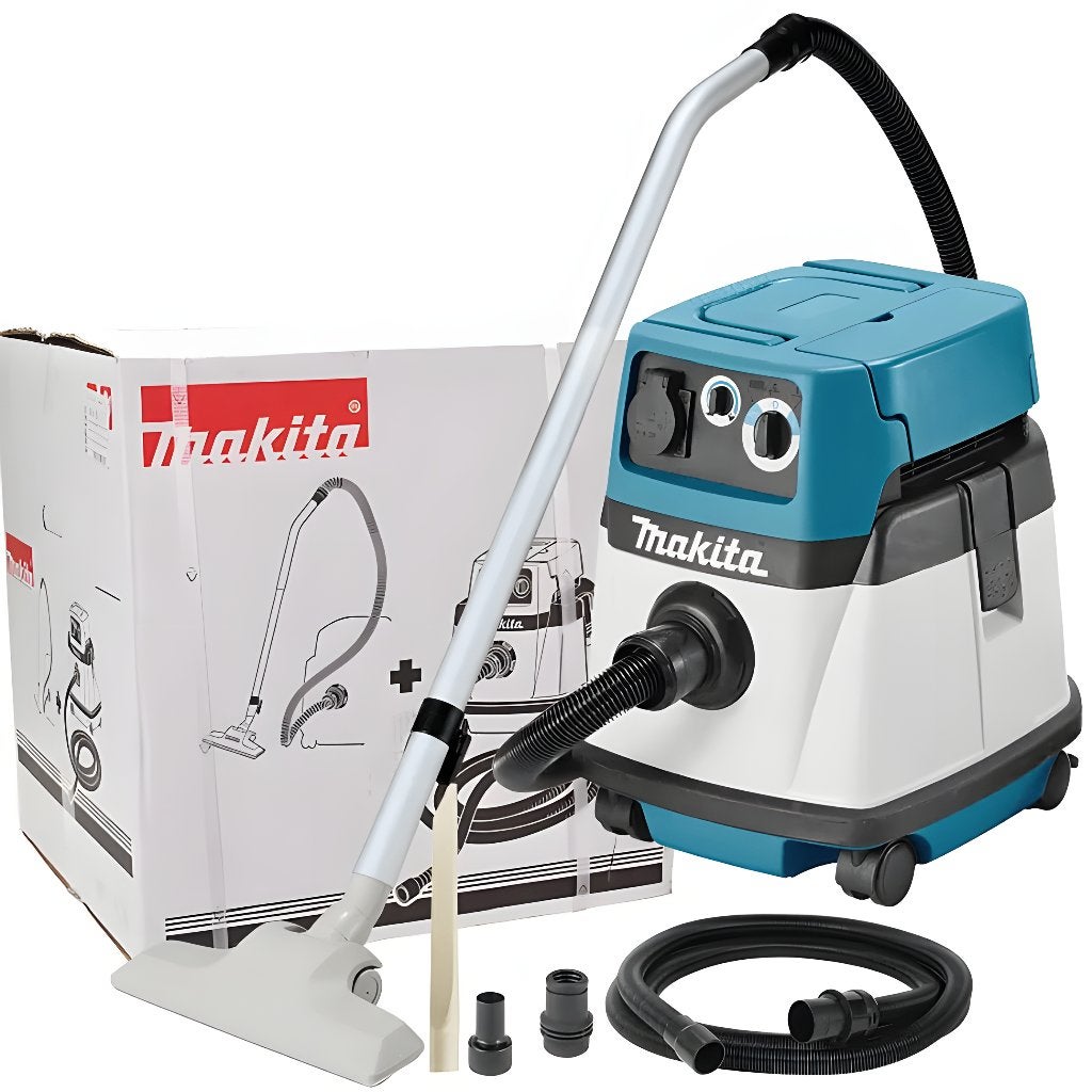 Makita VC1310LX1 230 V Stofzuiger L-klasse, Witgoed en Apparatuur, Stofzuigers, Geschikt voor harde vloeren, Zo goed als nieuw
