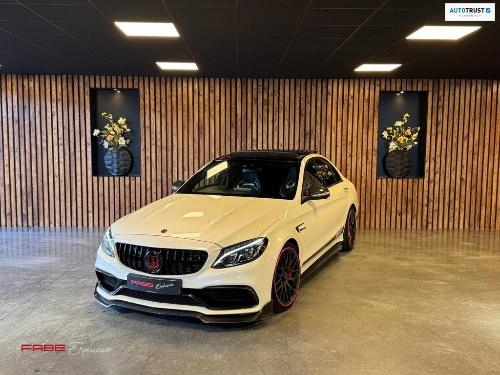 Mercedes-Benz C-klasse AMG 63 S Edition 1 / Brabus / Burmest, Auto's, Automaat, Achterwielaandrijving, Gebruikt, 510 pk
