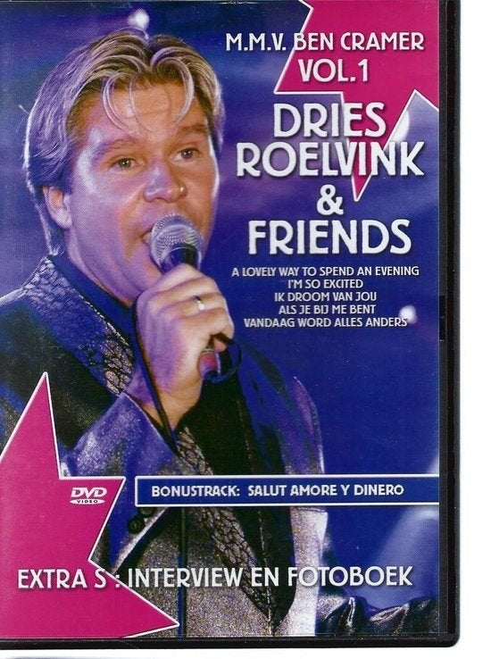 DVD Dries Roelvink & Friends vol. 1, Alle leeftijden, Ophalen of Verzenden, Zo goed als nieuw