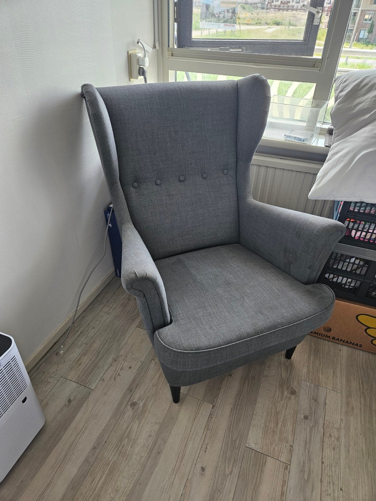 Strandmon fauteuil, Huis en Inrichting, Fauteuils, Ophalen of Verzenden, Gebruikt, 75 tot 100 cm, 50 tot 75 cm
