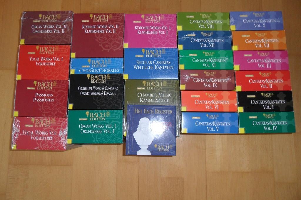 Complete Bach Collectie / 160 CD's, Ophalen, Barok, Nieuw in verpakking, Overige typen