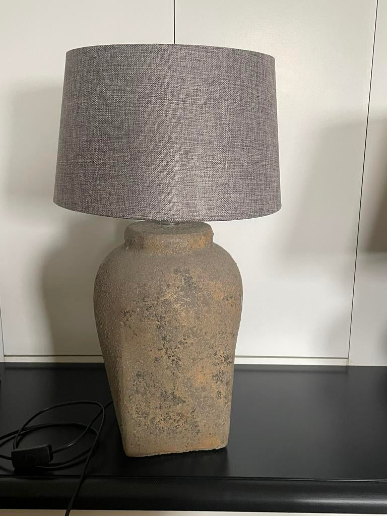 Kruiklamp, Huis en Inrichting, Lampen | Tafellampen, Ophalen, Zo goed als nieuw, Landelijk industrieel, 50 tot 75 cm