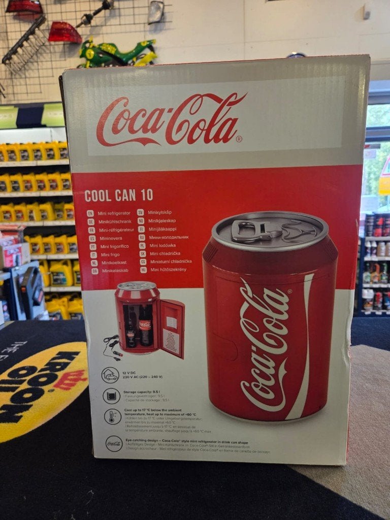 Nieuwe Coca-Cola Minikoelkast Cool Can 10 - 9,5 Liter, Elektrisch, Onbekend, Nieuw, Ophalen of Verzenden