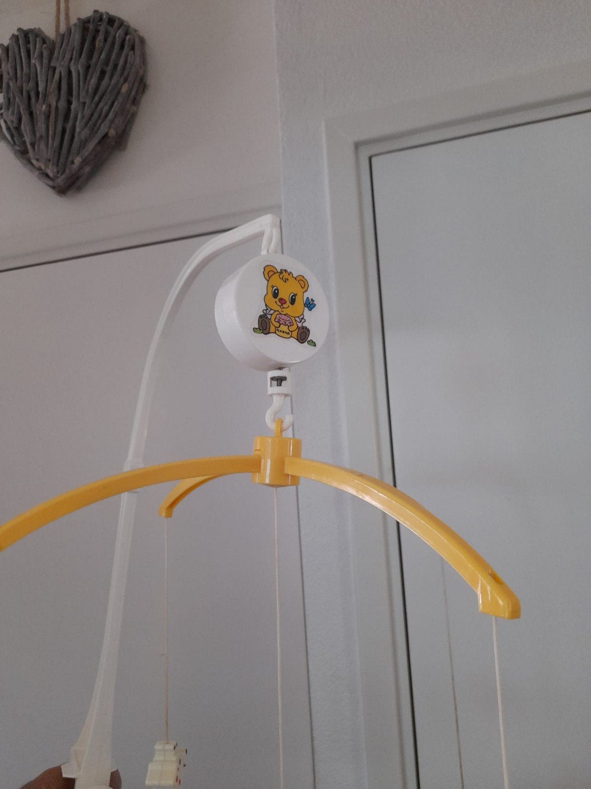 Muziekmobiel voor bedje of box, Kinderen en Baby's, Ophalen, Zo goed als nieuw, Mobiel, Met geluid