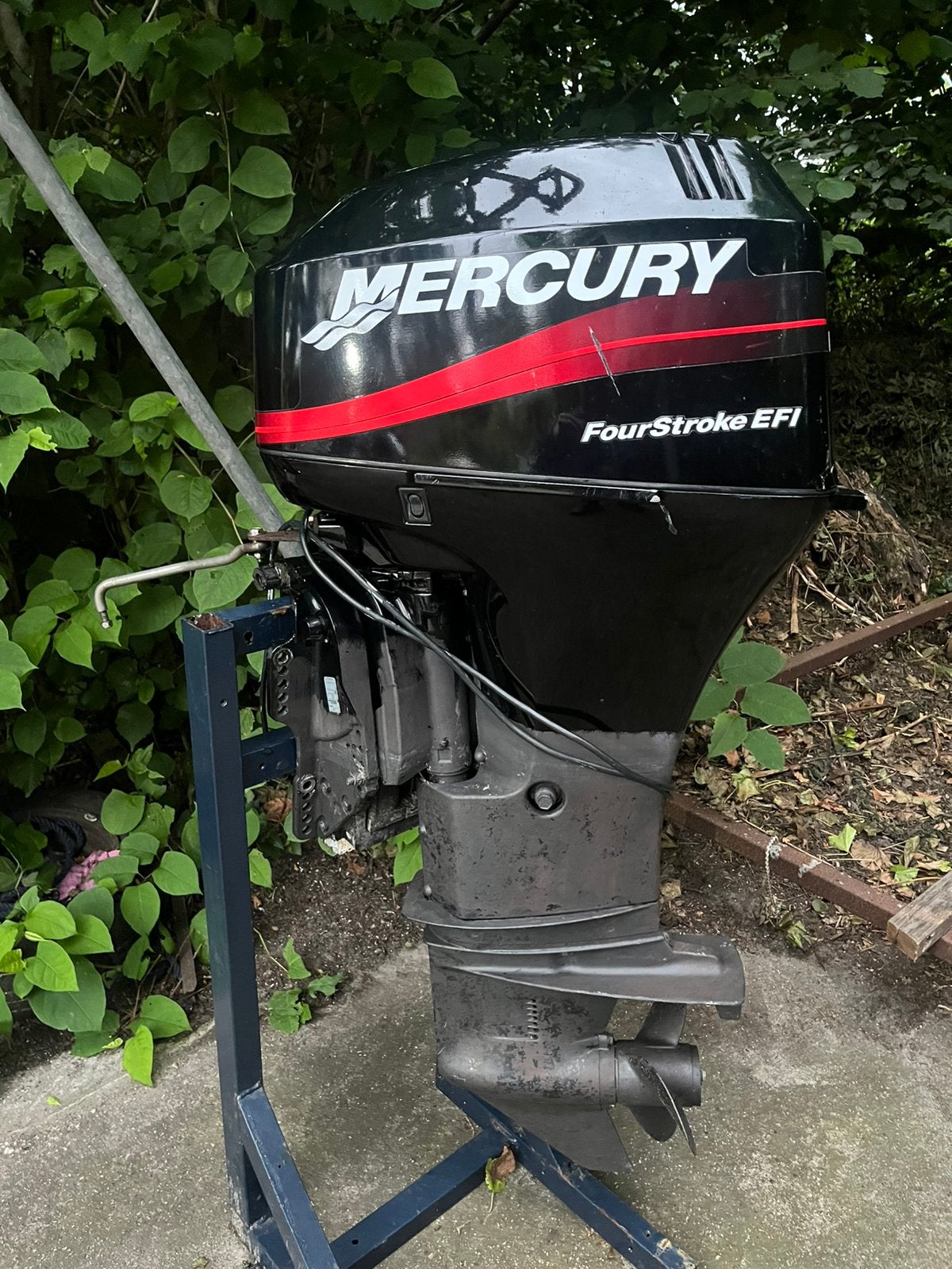 Mercury 40 pk EFI 4 takt langstaart. Bj 2003., Watersport en Boten, 5 tot 10 pk, Viertaktmotor, Ophalen of Verzenden, Zo goed als nieuw