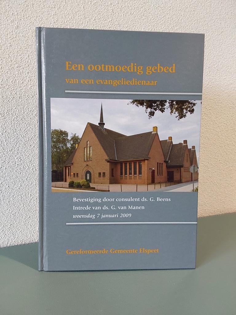 Een ootmoedig gebed van een evangeliedienaar: Ds G.van Manen, Ophalen of Verzenden, Zo goed als nieuw, G.van Manen / B. Dijkstra