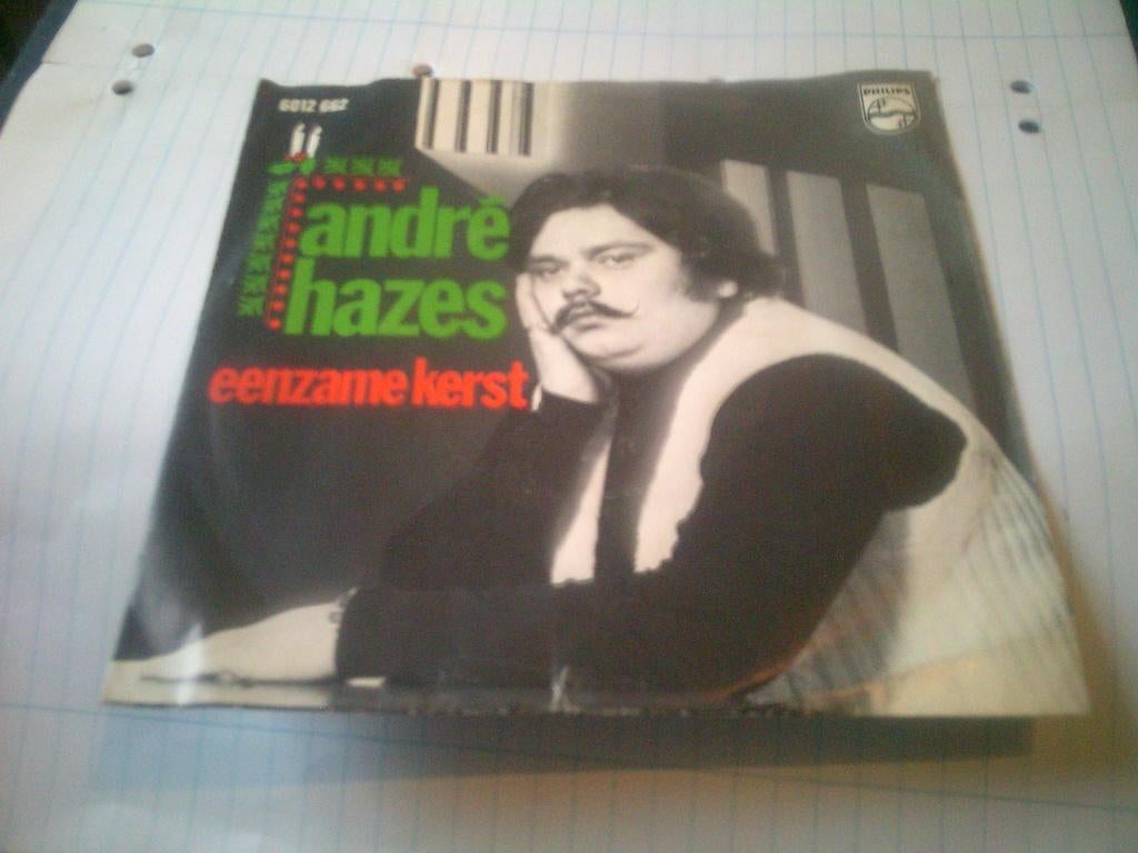 ANDRE HAZES EENZAME KERST - WILLY ALBERTI DIEVENWAGEN, Ophalen of Verzenden, Zo goed als nieuw, Overige formaten, Levenslied of Smartlap