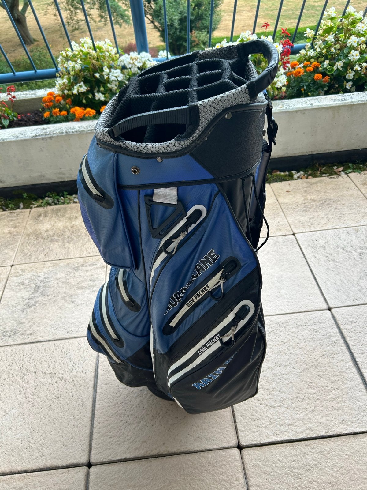 Waterdichte  Fastfold Hurricane golftas, Ophalen, Gebruikt, Tas, Overige merken