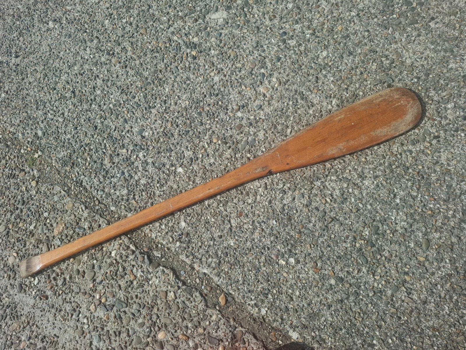 Houten peddel, Ophalen of Verzenden, Gebruikt