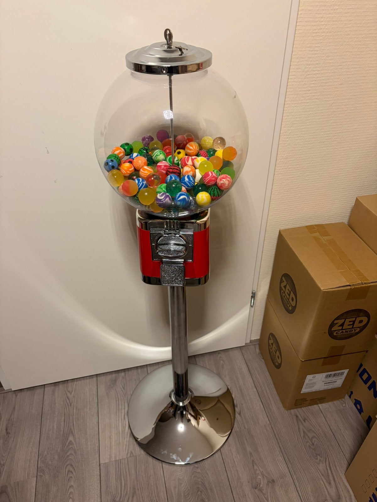 Kauwgomballen automaat showroom model, Ophalen of Verzenden, Zo goed als nieuw