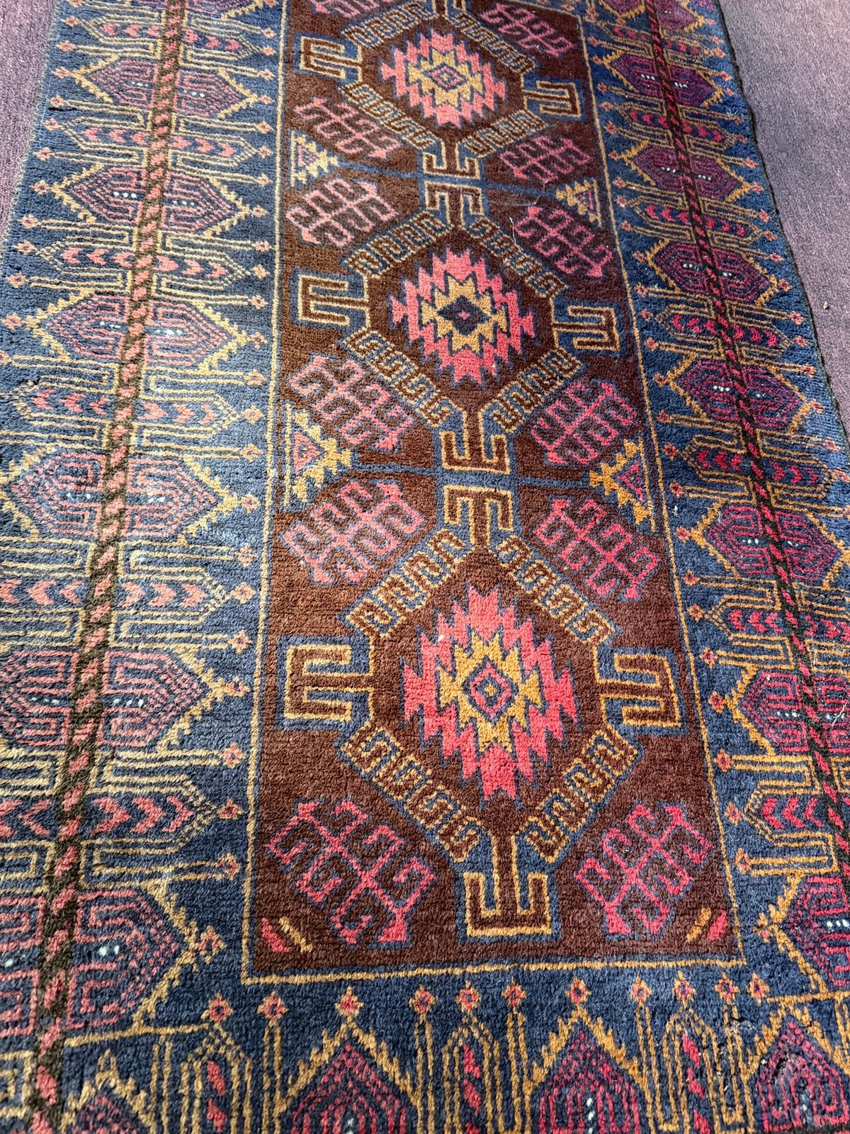 2x sierkleed / tapijt, Ophalen, Zo goed als nieuw, Rond