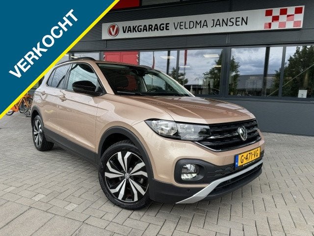 Volkswagen T-Cross VERKOCHT! 1.0 TSI LIFE AUT. + ECC/APPLE C, Automaat, T-Cross, Gebruikt, Euro 6