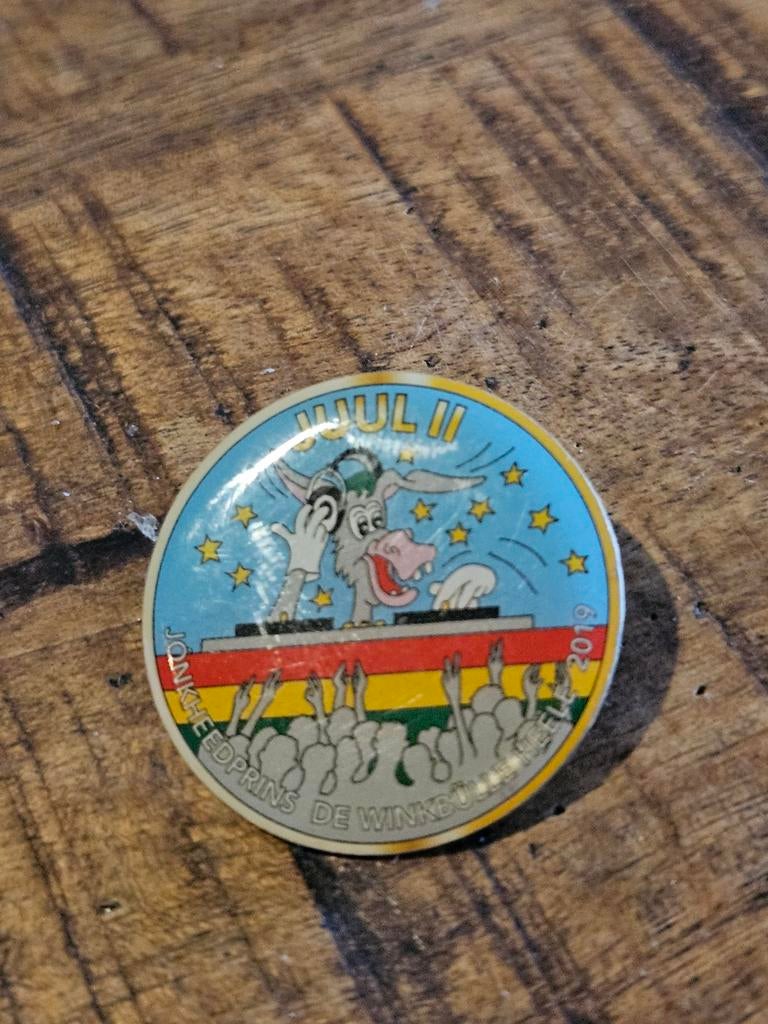 KARNEVALS PINS NEDERLAND SERIE 1, Verzenden, Gebruikt, Overige onderwerpen, Button