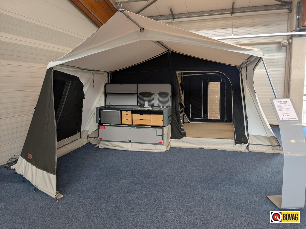 Combi Camp country Xclusive 2023, Caravans en Kamperen, Vouwwagens, Tot en met 2, Overige merken