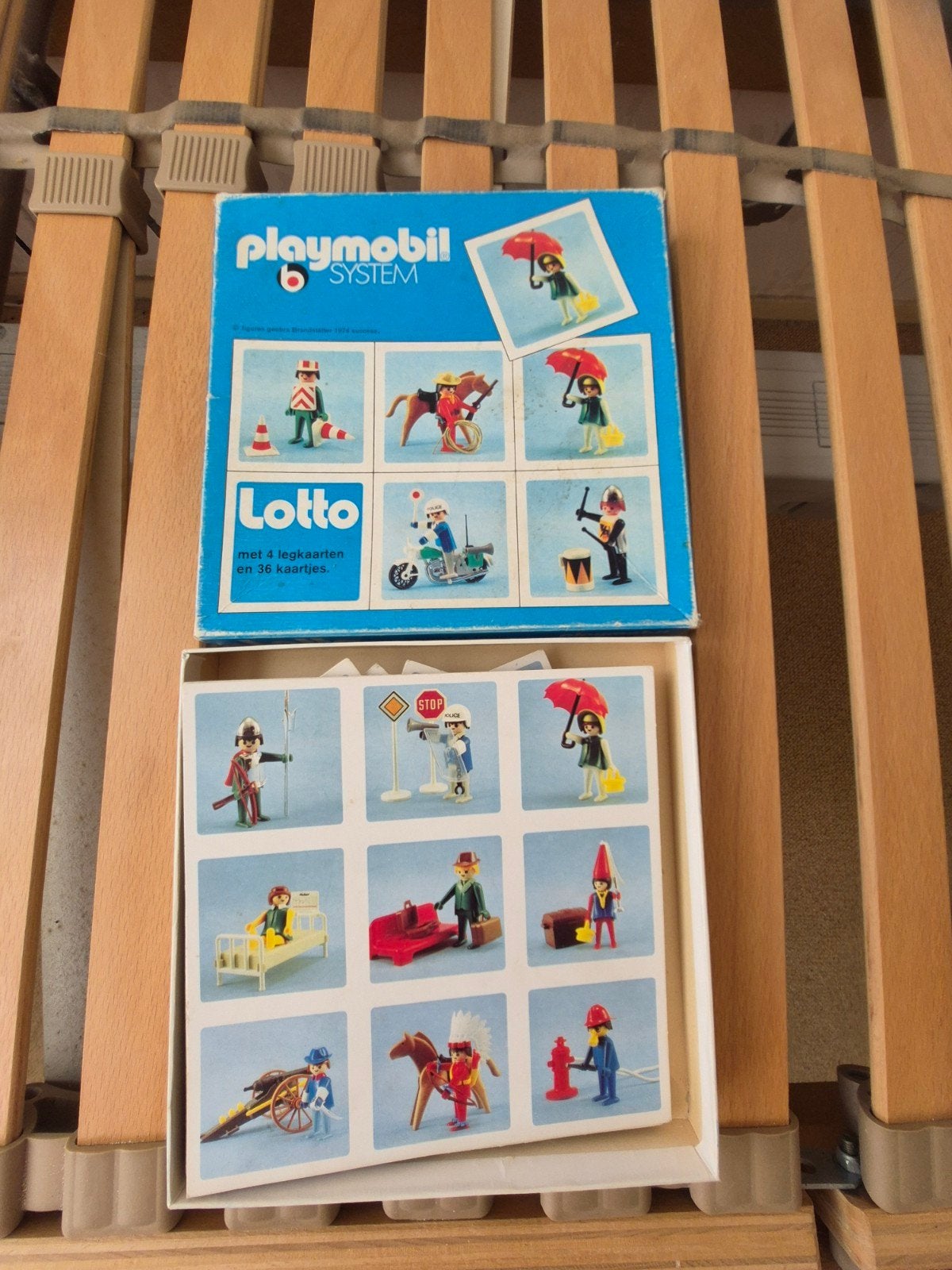 Vintage Playmobil lotto, Ophalen, Kwartet(ten)