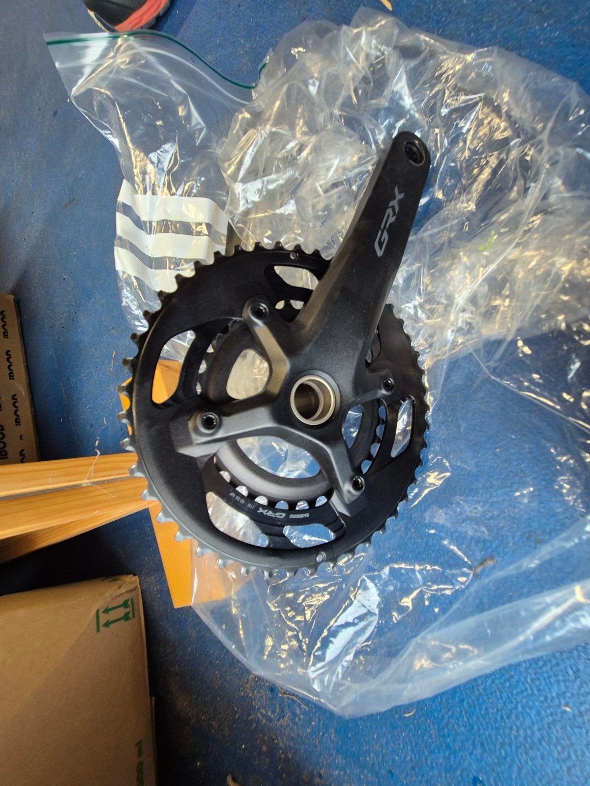 Shimano GRX FC-RX600 46-30 crankstel 2x11 speed 175mm, Fietsen en Brommers, Fietsonderdelen, Crankstel of Pedalen, Ophalen of Verzenden